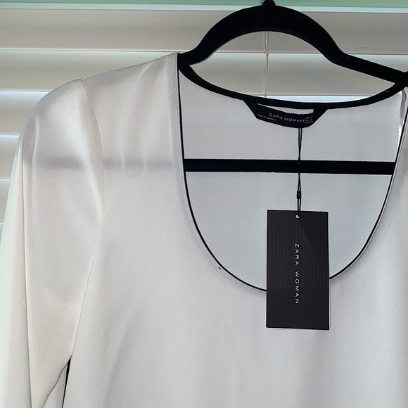 NEVER WORN ZARA BLOUSE - Picture 2 of 6
